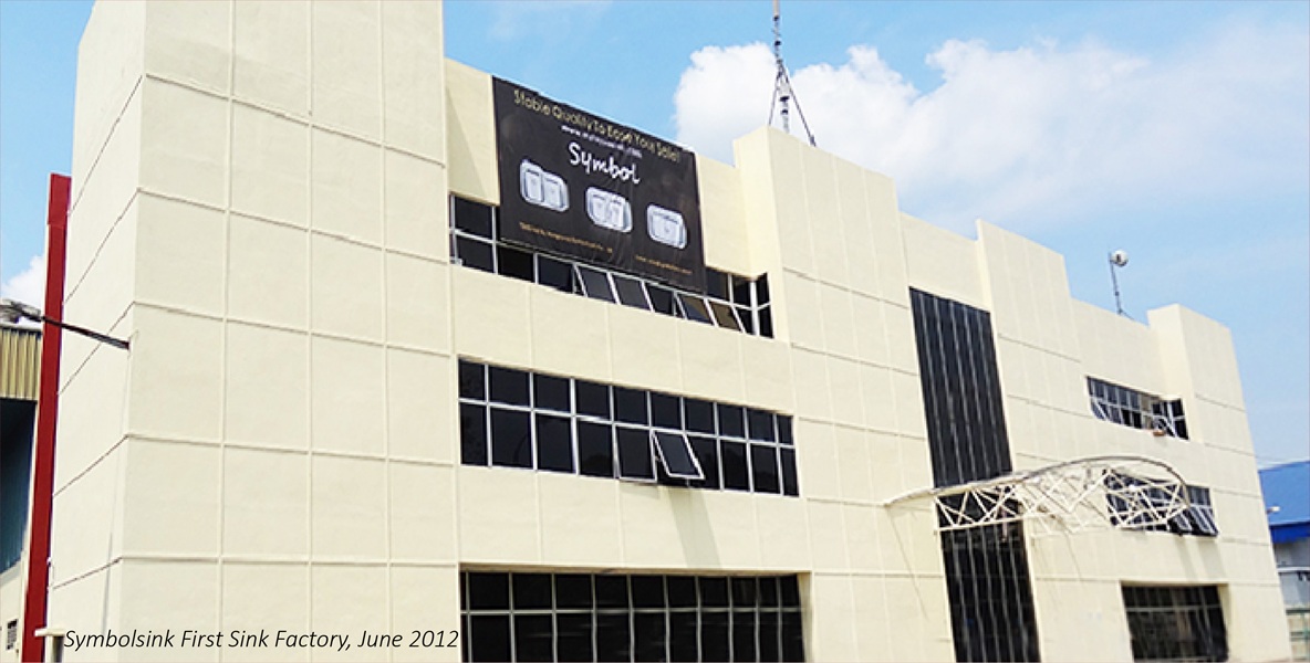 SymbolSink first stainless steel factory building