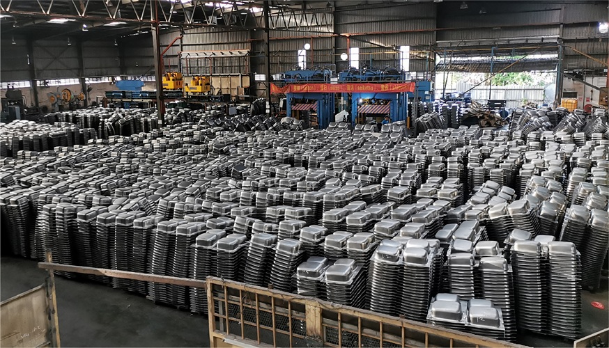 Southeast Asian stainless steel sink factory warehouse